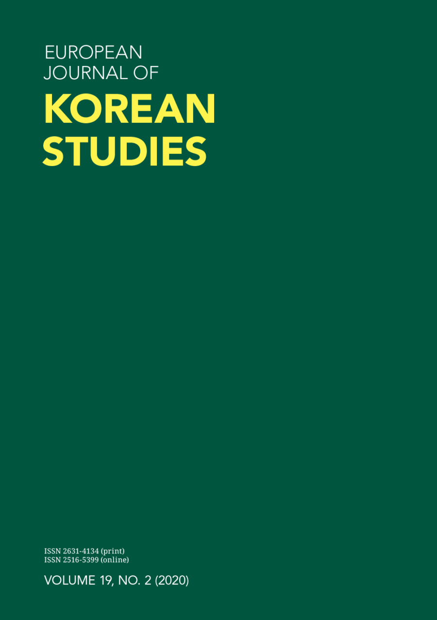 European Journal of Korean Studies – Vol 19.2
