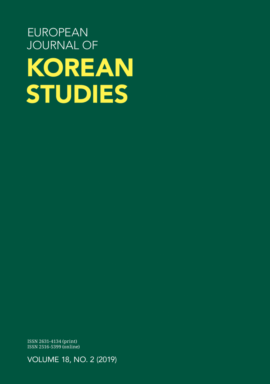 European Journal of Korean Studies – Vol 18.2